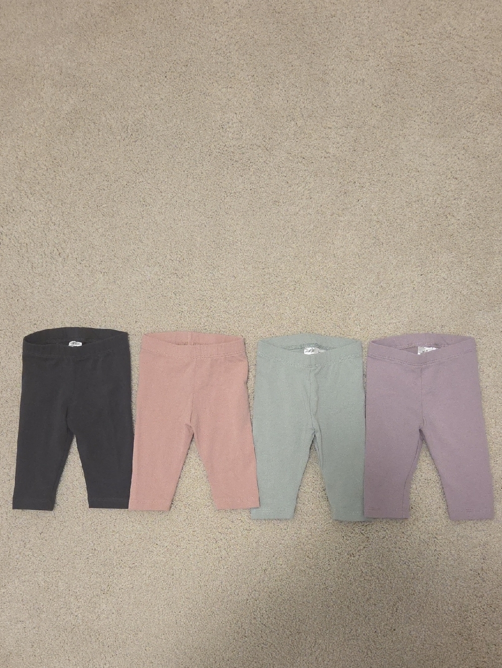 H&M Baby Organic Cotton Leggings 4 Pairs